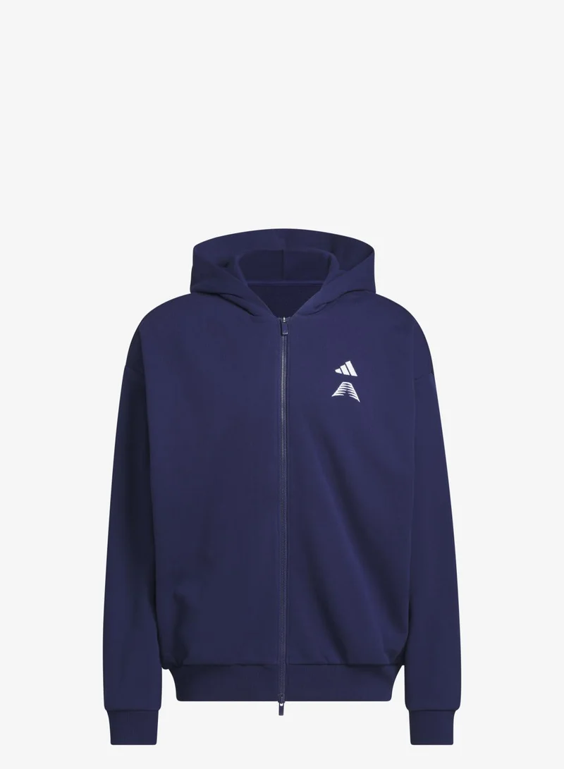 Adidas ANTHONY EDWARDS FOUNDATION FULL ZIP Hoodie